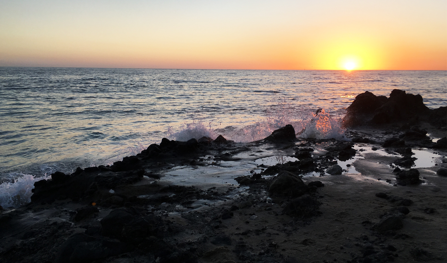 Sunset à Laguna Beach