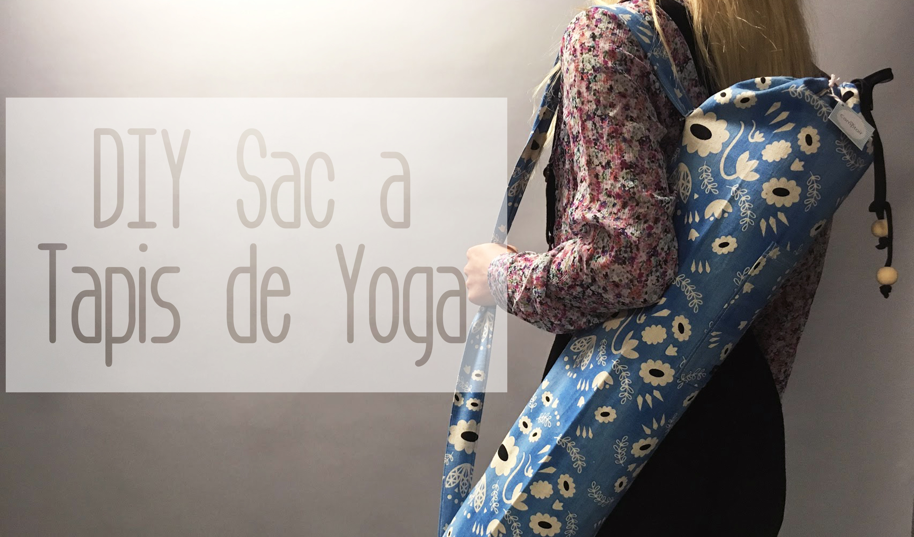 diy couture le sac a tapis de yoga