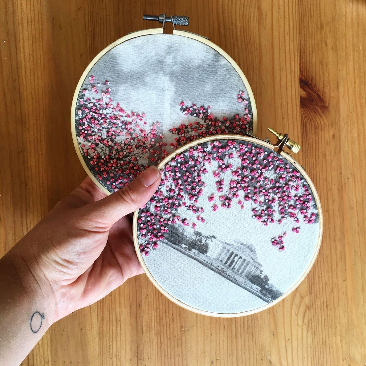 DC Cherry Blossom’s Embroideries