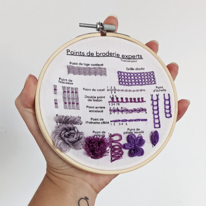 Experts stitches - embroidery kit