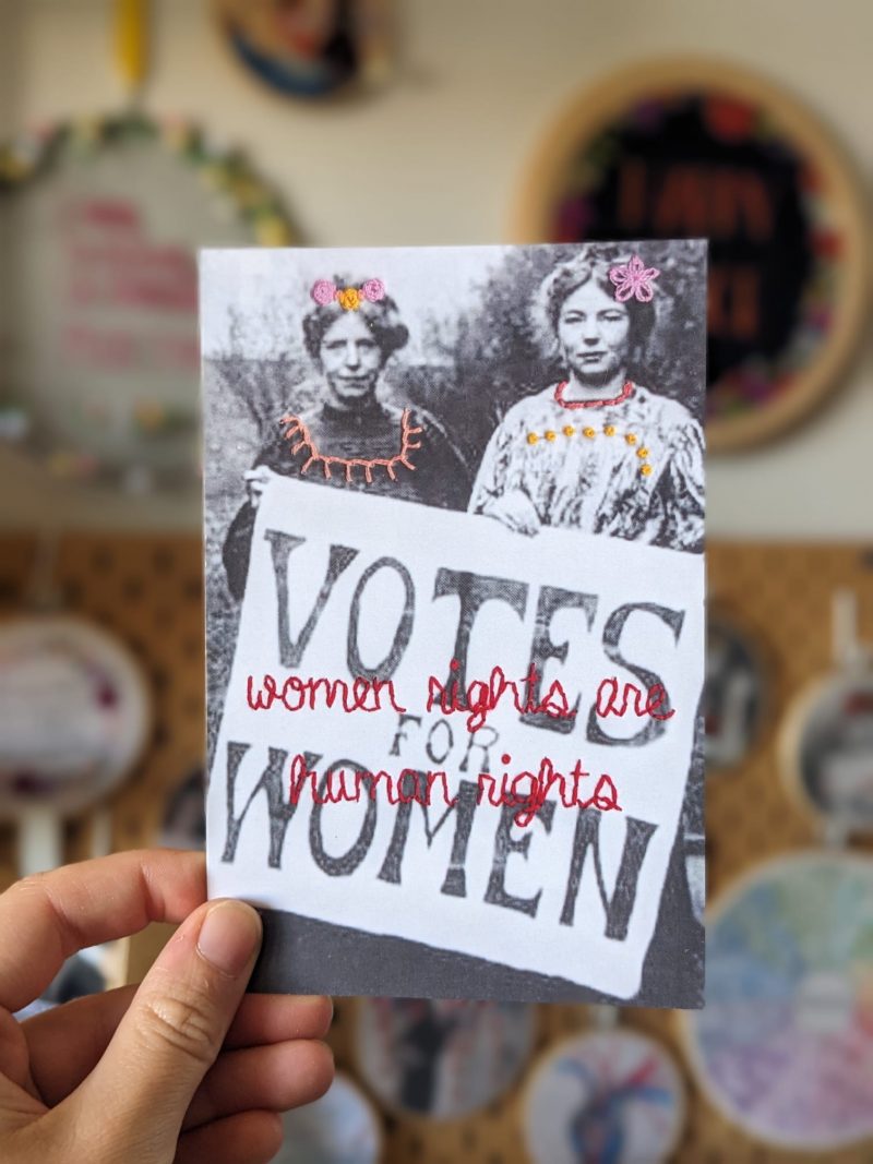 Votes - carte postale