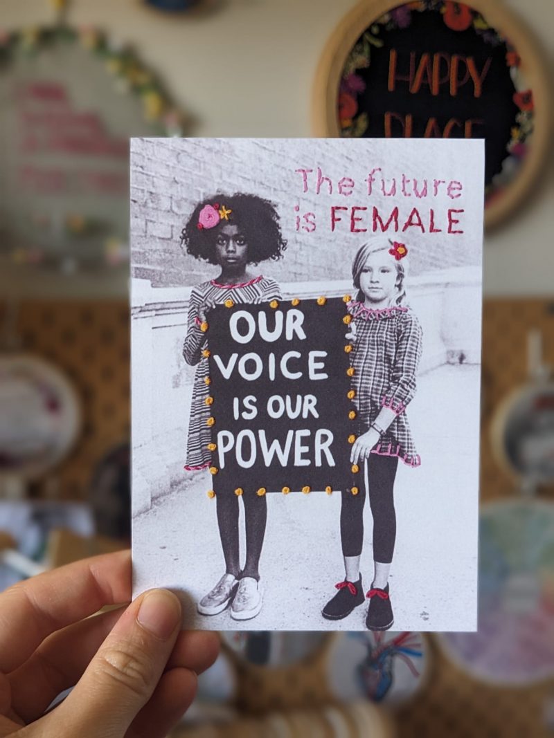 Our voice - carte postale