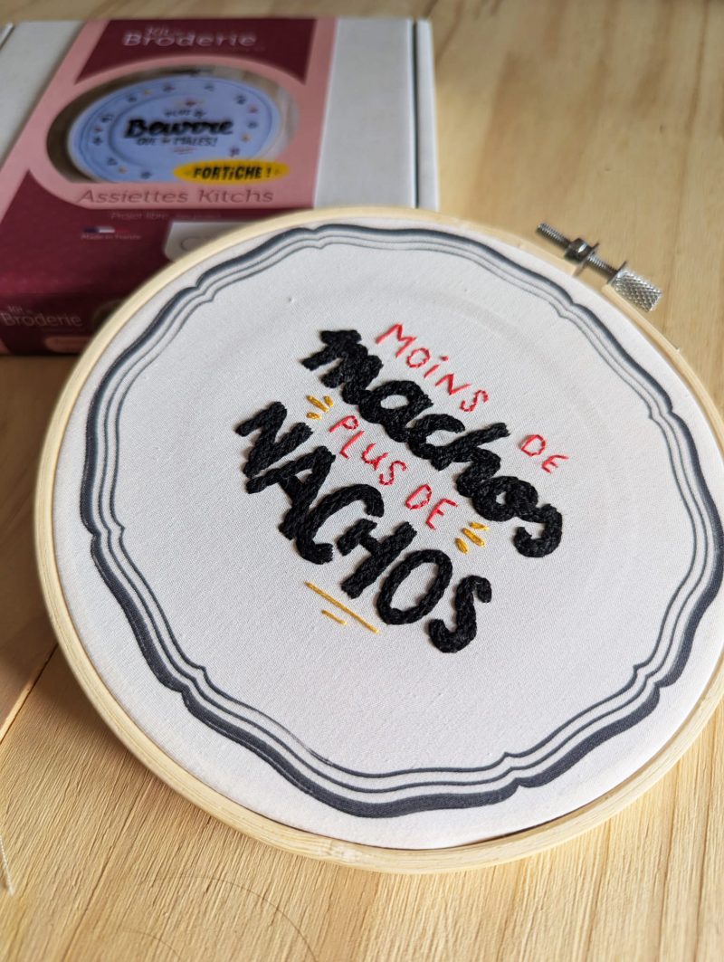 Assiettes Kitchs - kit de broderie – Image 3
