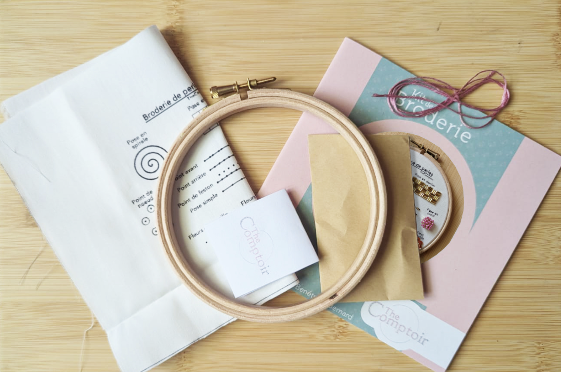 Kit d’apprentissage de broderie de perles (PRE-COMMANDE) – Image 4