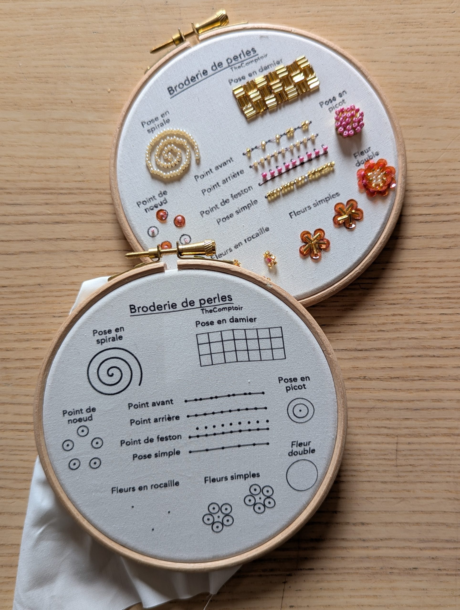 Kit d’apprentissage de broderie de perles (PRE-COMMANDE) – Image 2