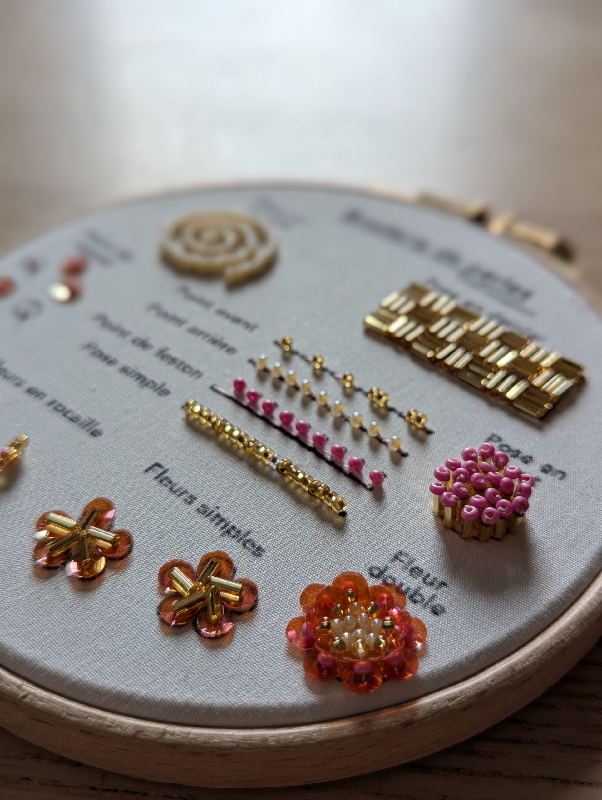 Kit d’apprentissage de broderie de perles (PRE-COMMANDE) – Image 3