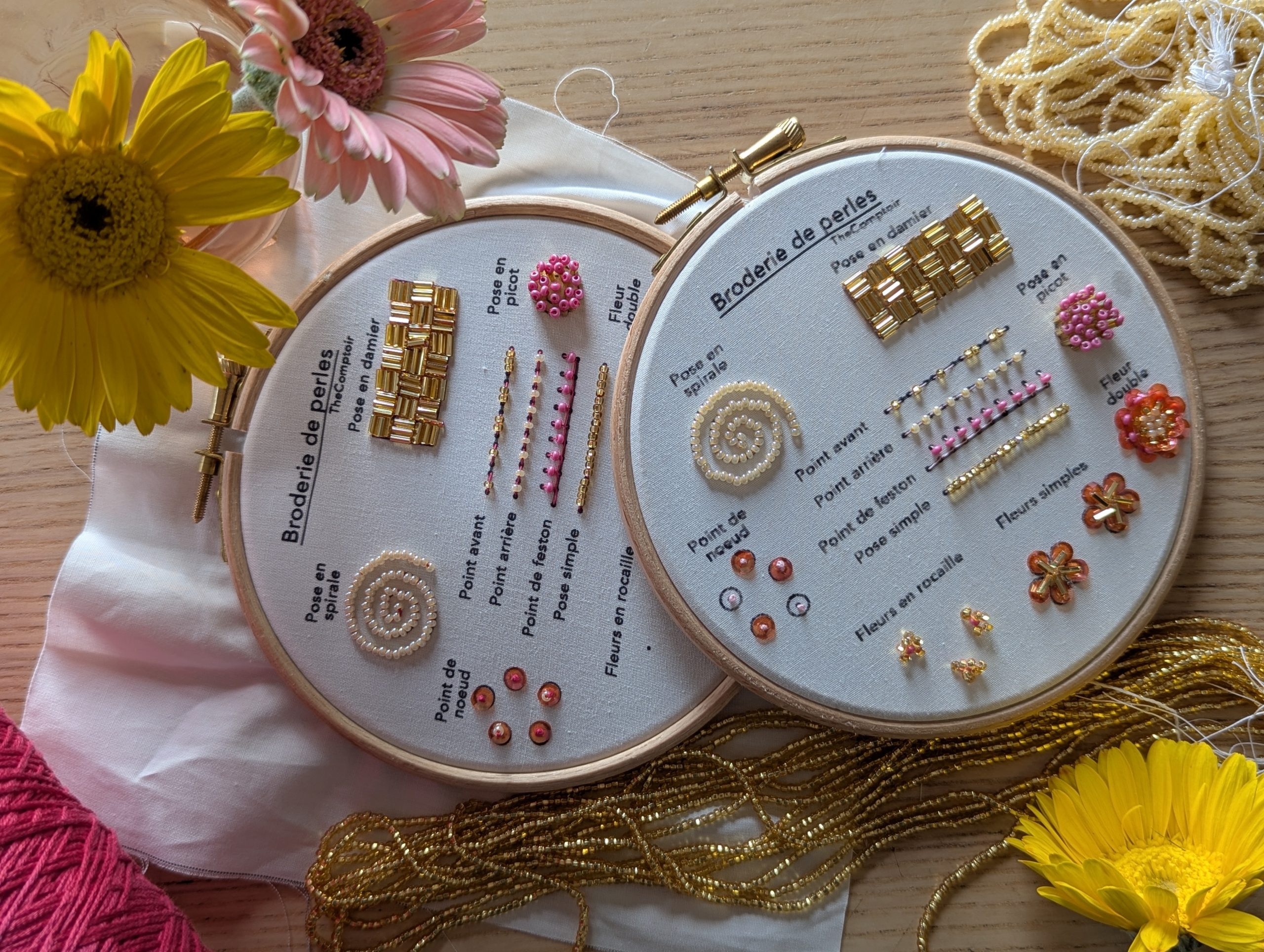 Kit d’apprentissage de broderie de perles (PRE-COMMANDE) – Image 5