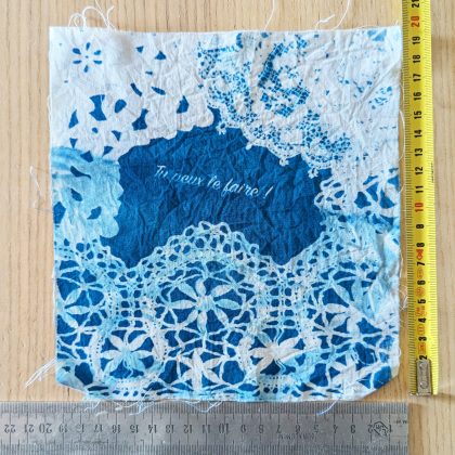 Tu peux faire dans la dentelle - 15cm