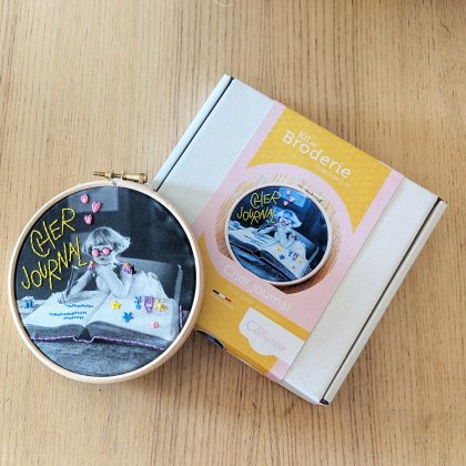 Cher Journal - kit de broderie (pré-commande)